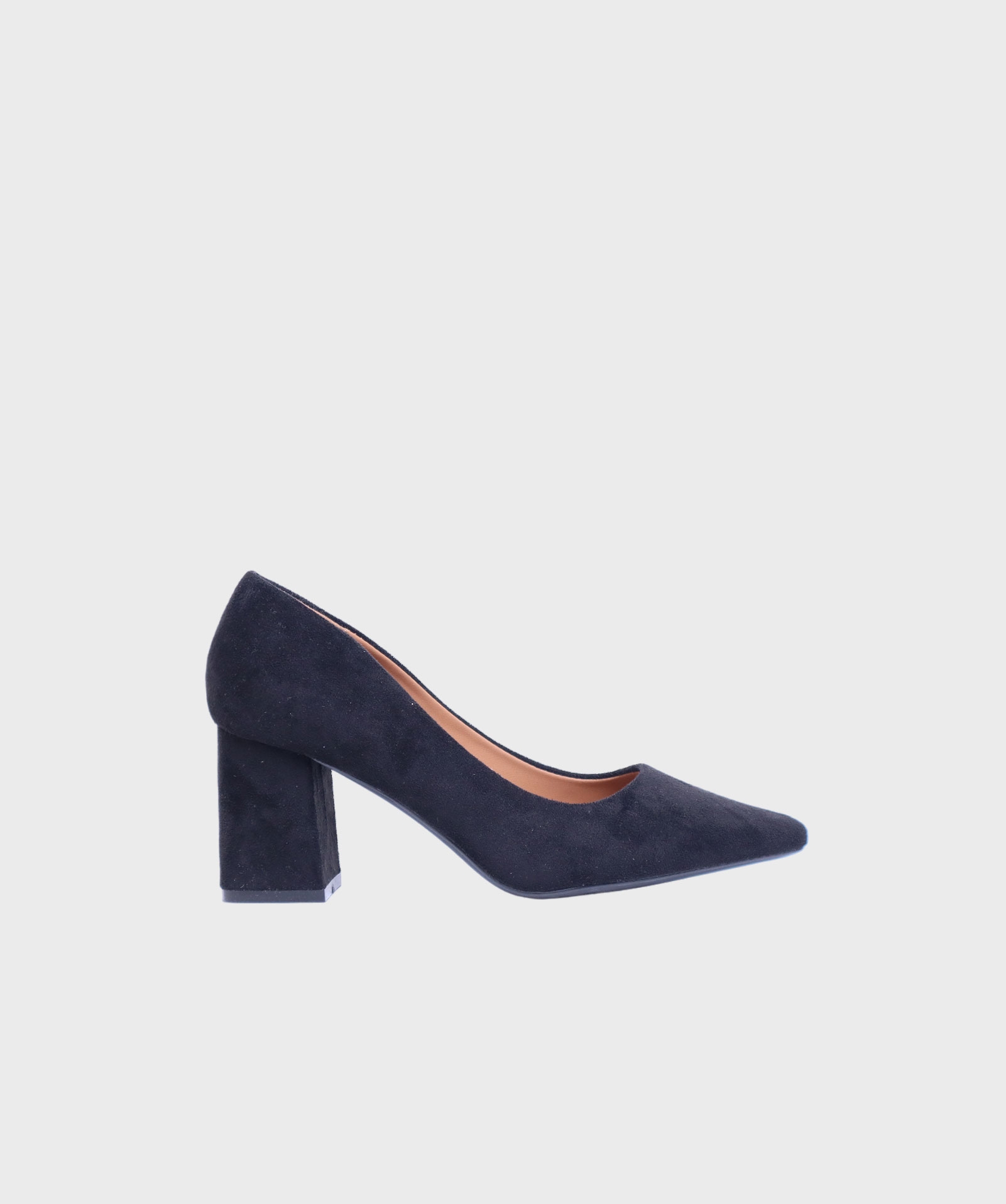 BLACK SUEDE SHOES C FW23 J108