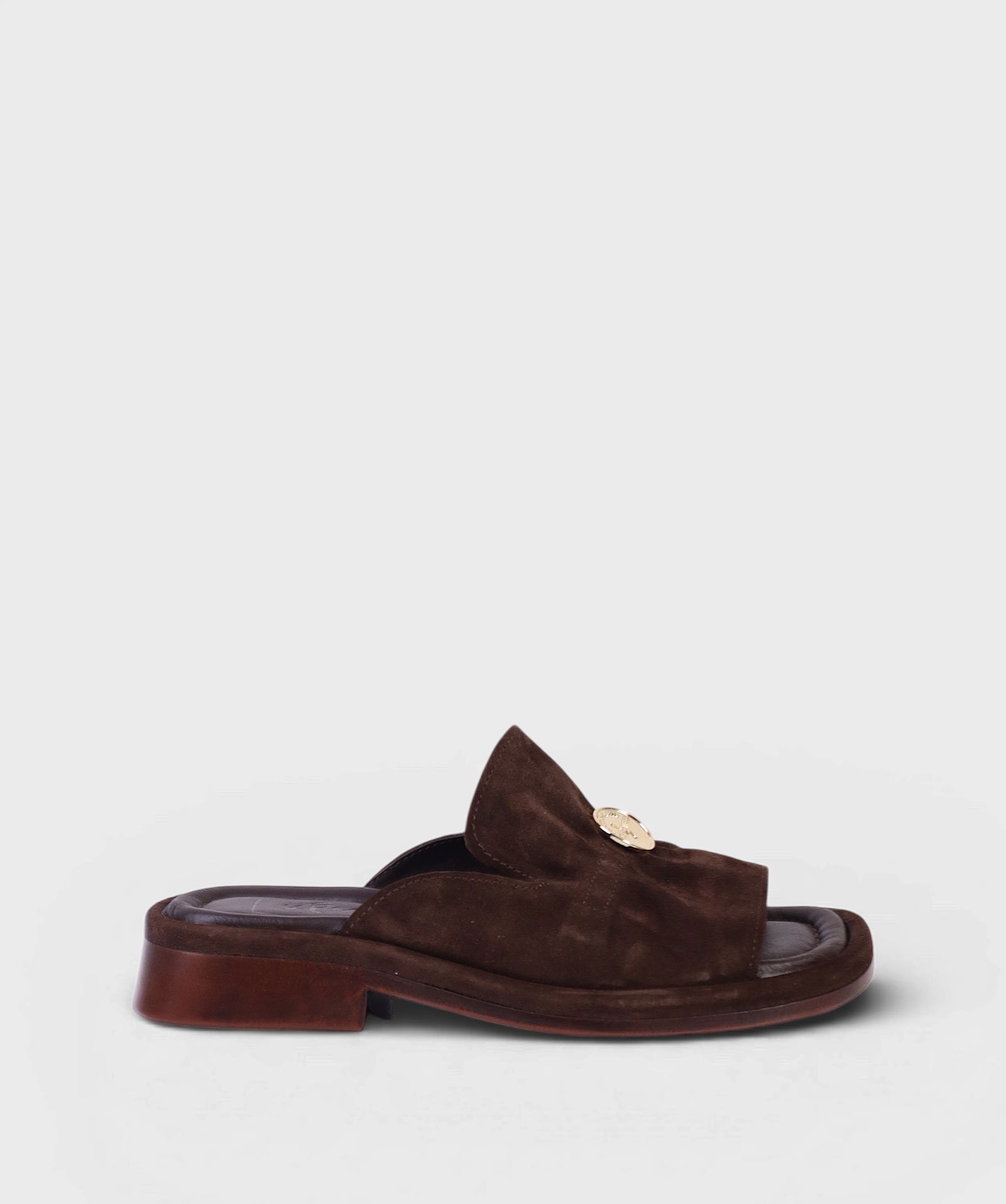 BROWN SUEDE ZOE SS26 2000