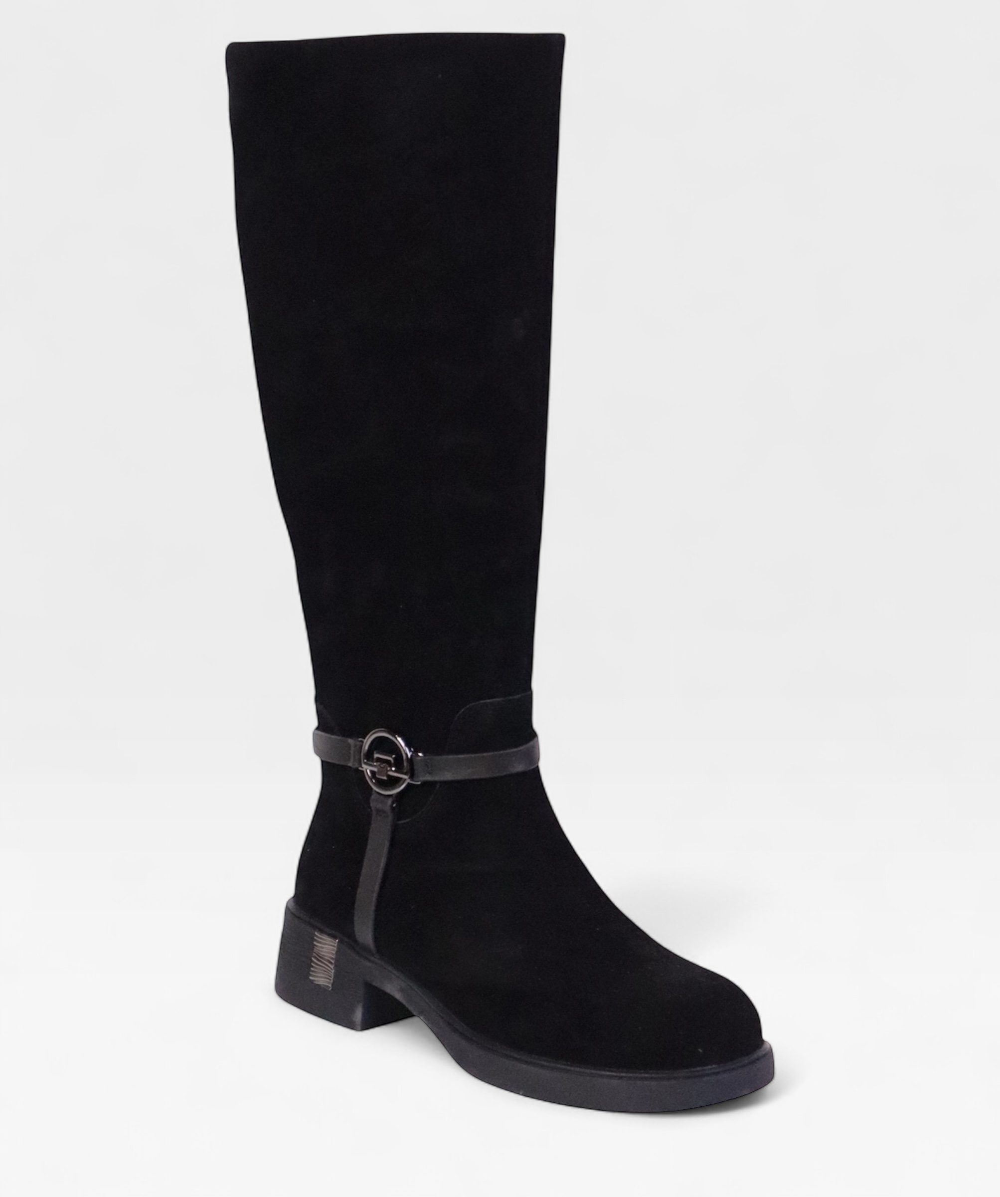 SUEDE BLACK CAMELLIA FW26 5J205R05