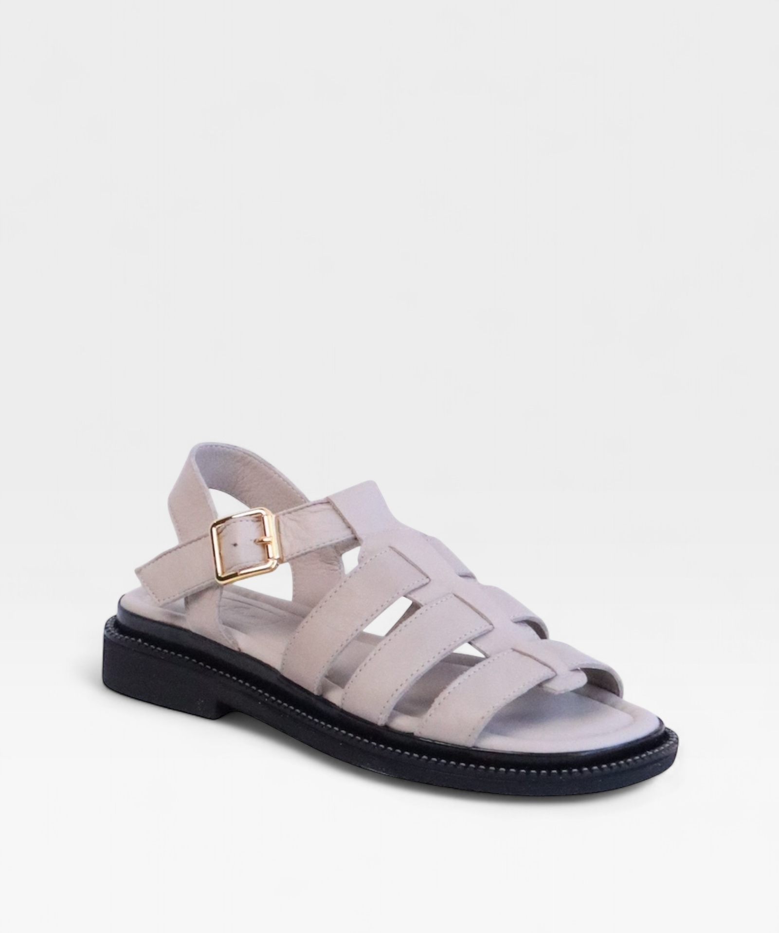 SILVER GRAY TWIST SS26 STRAPPY