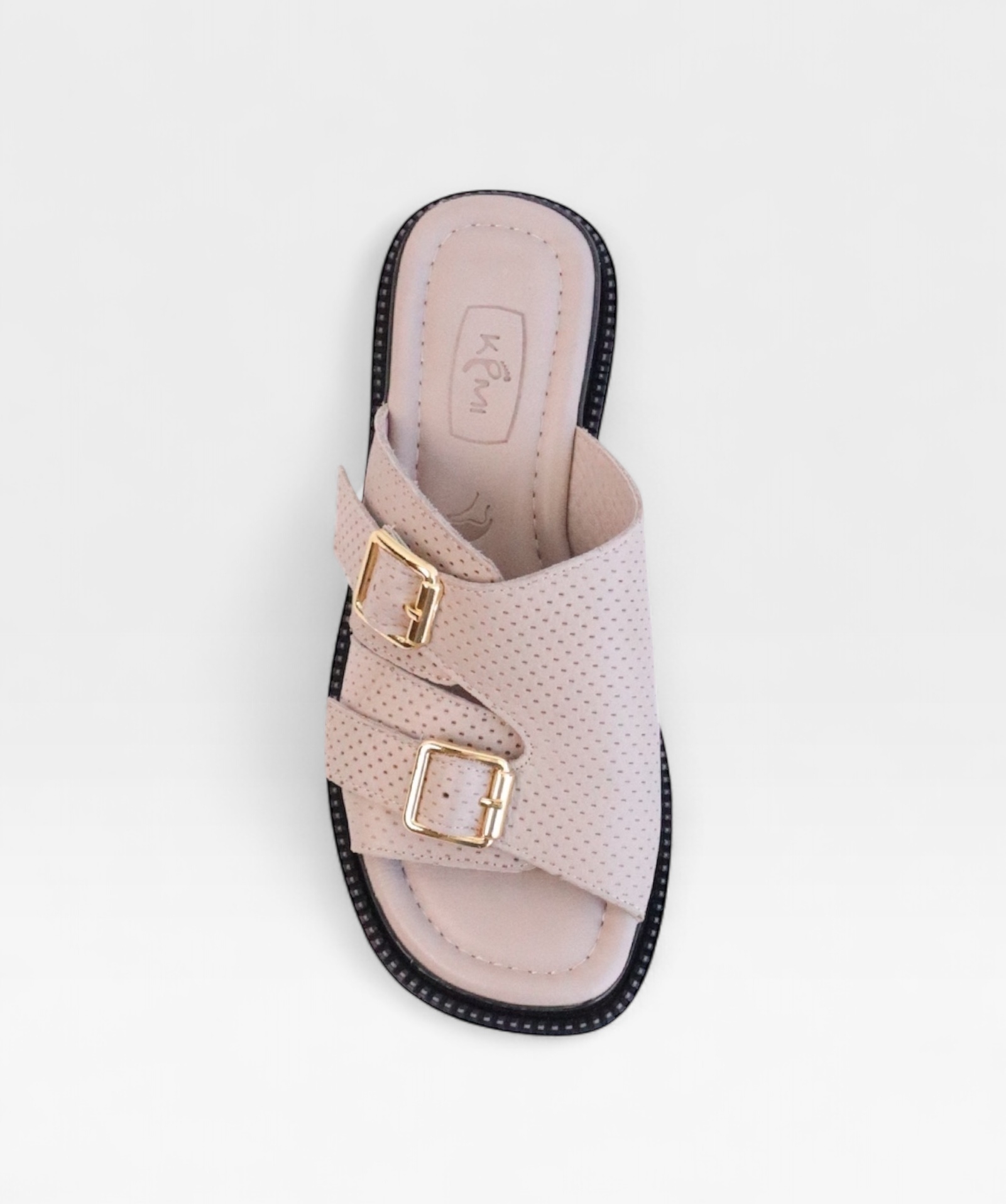 SILVER GRAY TWIST SS26 DOUBLEBUCKLE