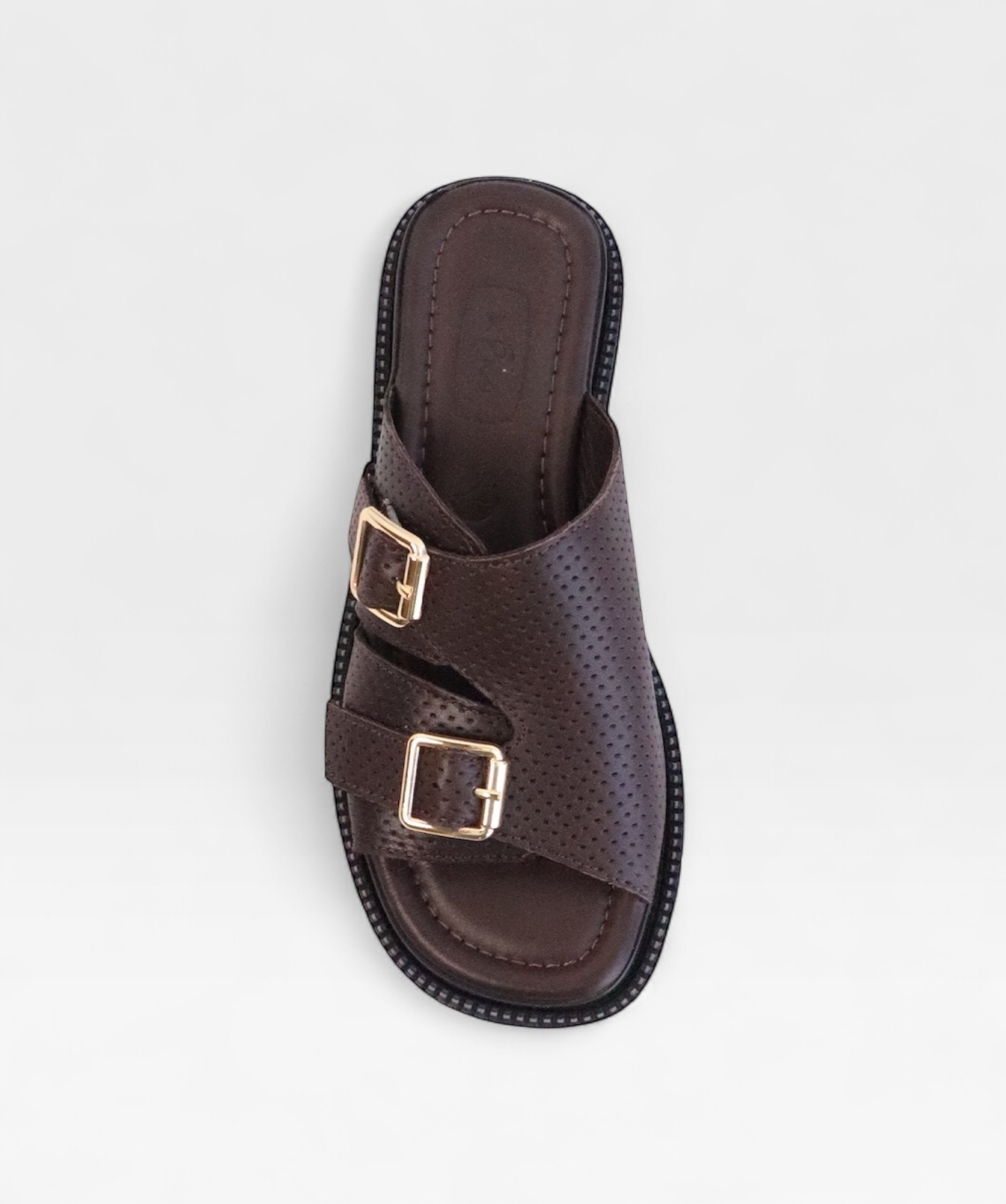 BROWN TWIST SS26 DOUBLEBUCKLE