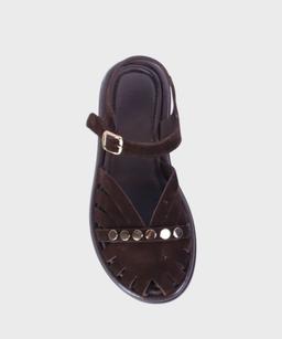 BROWN SUEDE  AURA SS26 M903