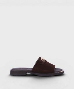 BROWN SUEDE ZOE SS26 2006