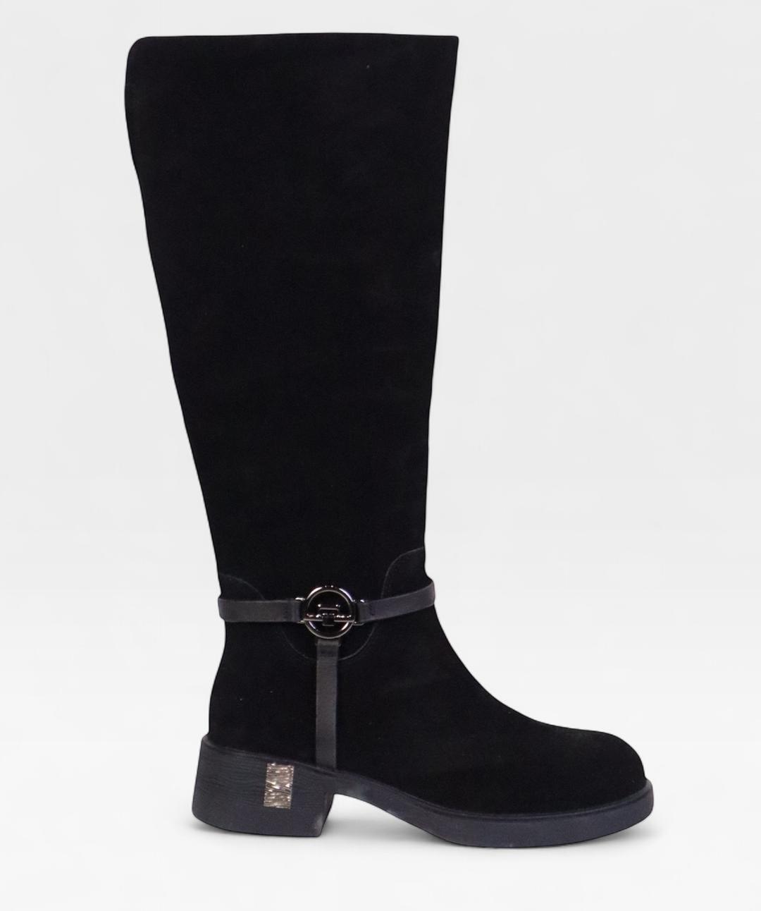 SUEDE BLACK CAMELLIA FW26 5J205R05