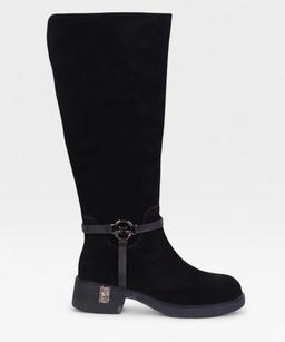 SUEDE BLACK CAMELLIA FW26 5J205R05