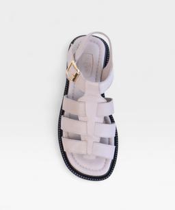 SILVER GRAY TWIST SS26 STRAPPY