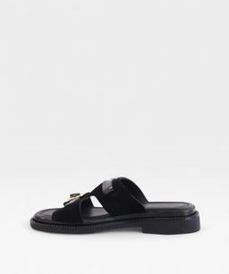 SUEDE BLACK TWIST SS26 DOUBLEBUCKLE