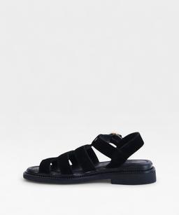 SUEDE BLACK TWIST SS26 STRAPPY
